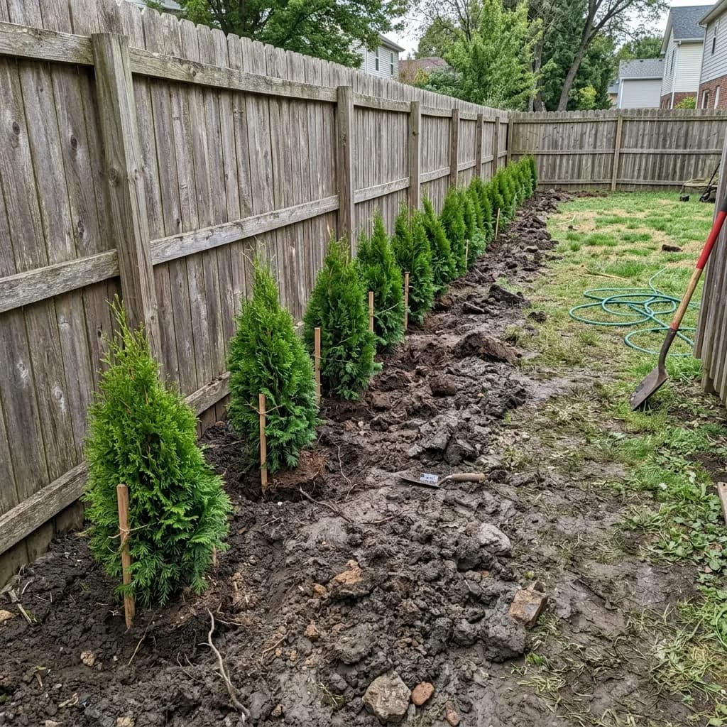 Privacy Tree Installation