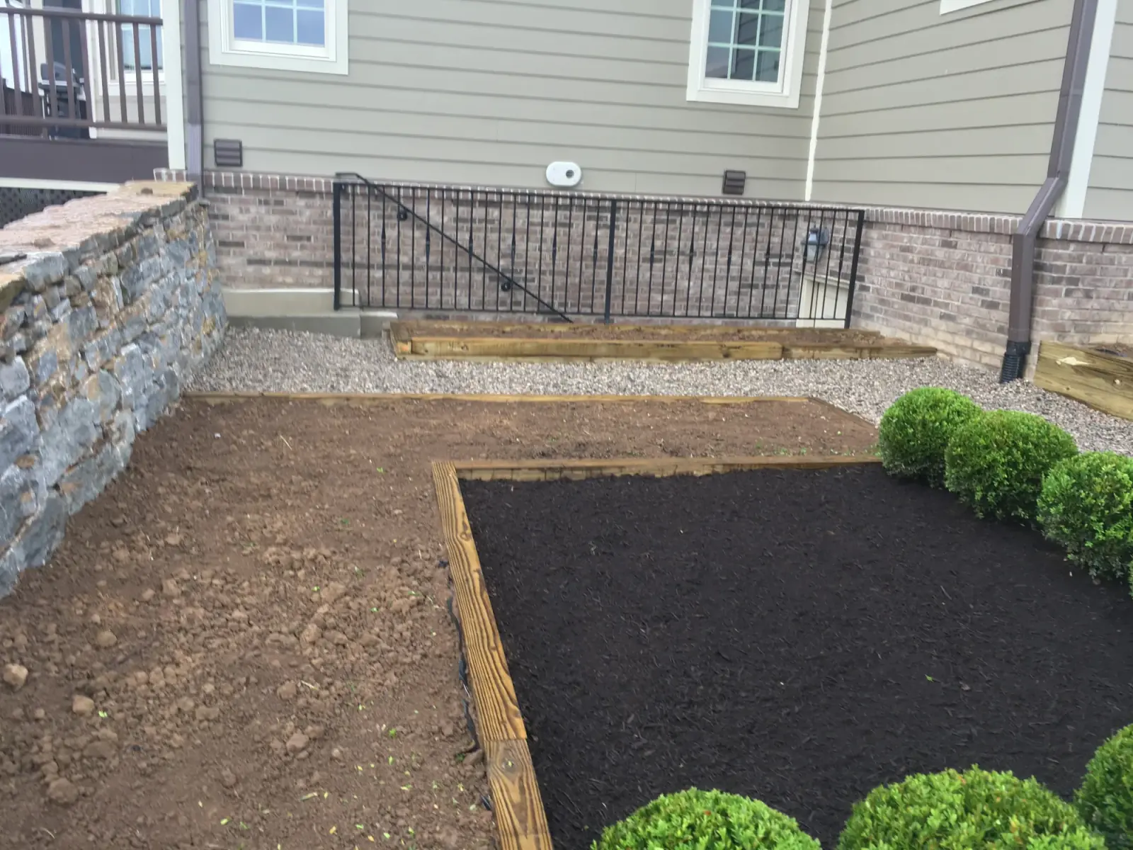Formal Boxwood Walkway Layout gallery image 11